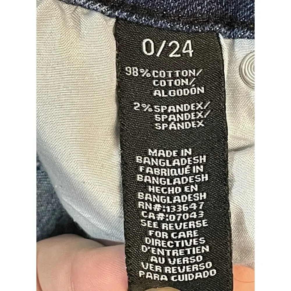 Kendall + Kylie Jeans Womens 0 24‎ Ultra Babe Skinny Stretch Denim Great Beyond